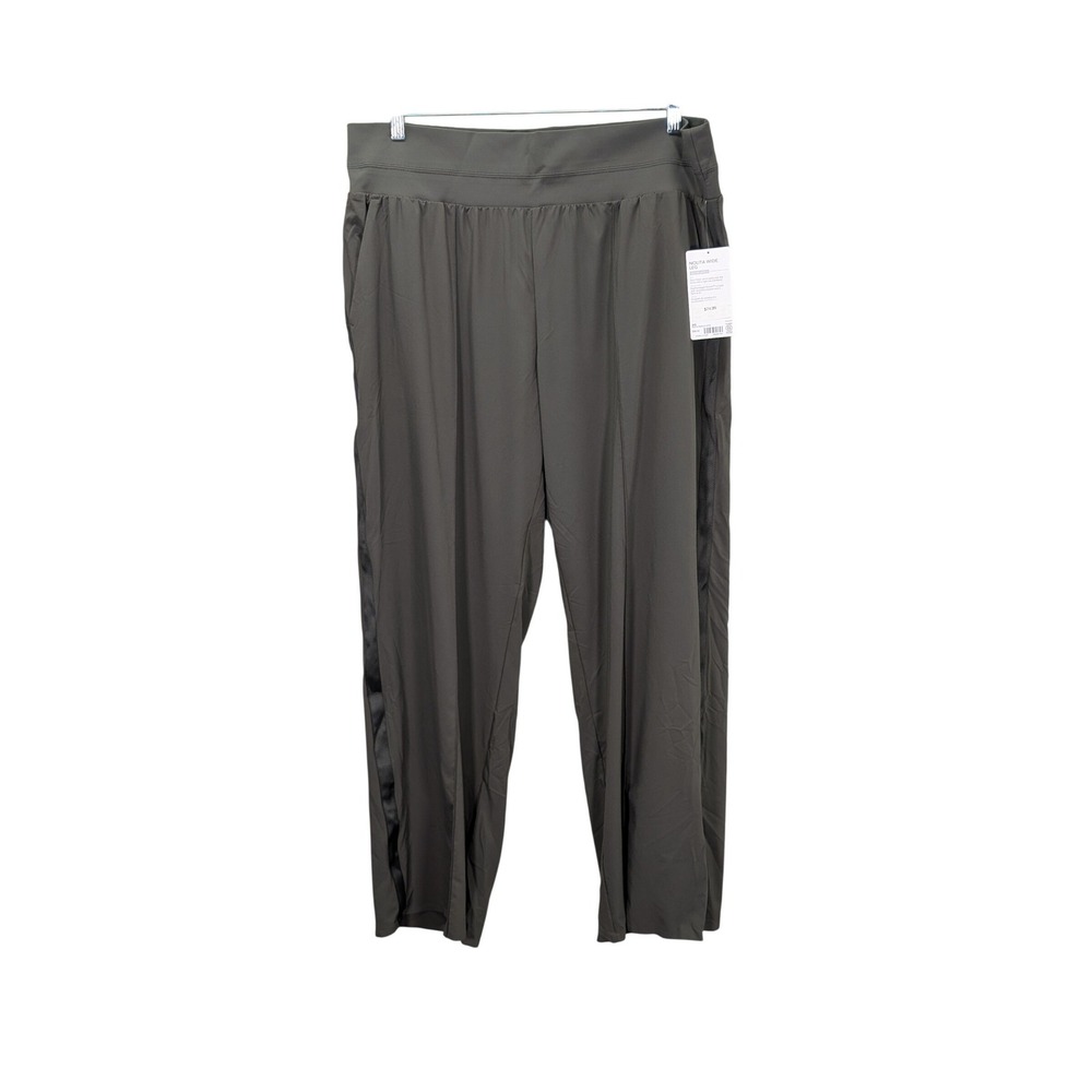 Athleta Nolita Wide Leg Pants‎ 20 Olive High Rise Featherweight NWT